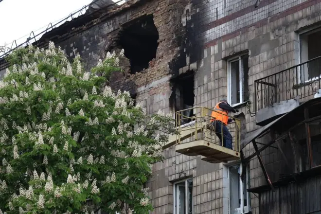 Київ, 7 травна, наслідки обстрілів 