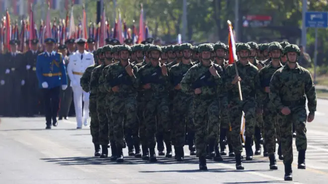 vojna parada u Beogradu