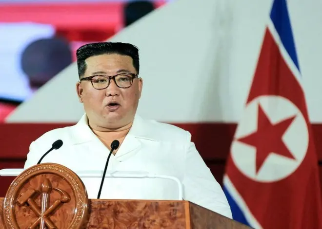 Kim Jung-un, président de Corée du Nord