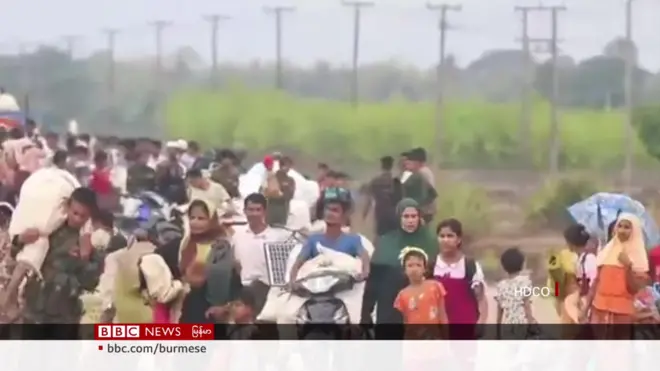 ဘူးသီးတောင်မှာ မွတ်ဆလင်တွေ ထောင်ချီခိုလှုံလာတယ်လို့ AA ပြော