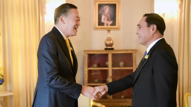 เศรษฐาพบประยุทธ์