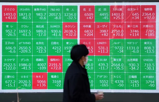 شاخص نیکی ژاپن بیش از سه درصد سقوط کرده