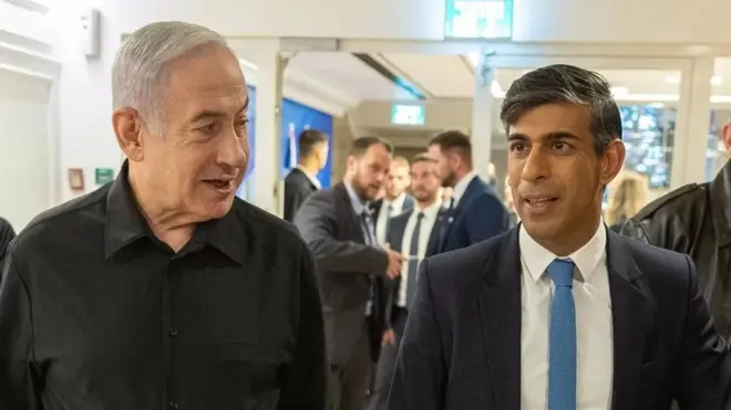 ‘අපට අවශ්‍ය ඔබේ ජයග්‍රහණය’ බ්‍රිතාන්‍ය අගමැති ඊශ්‍රායල් අගමැතිට කියයි