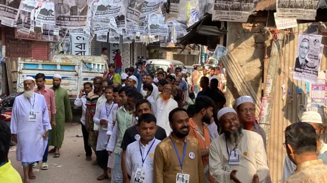 গাজীপুর সিটির ভোট গ্রহণ চলছে