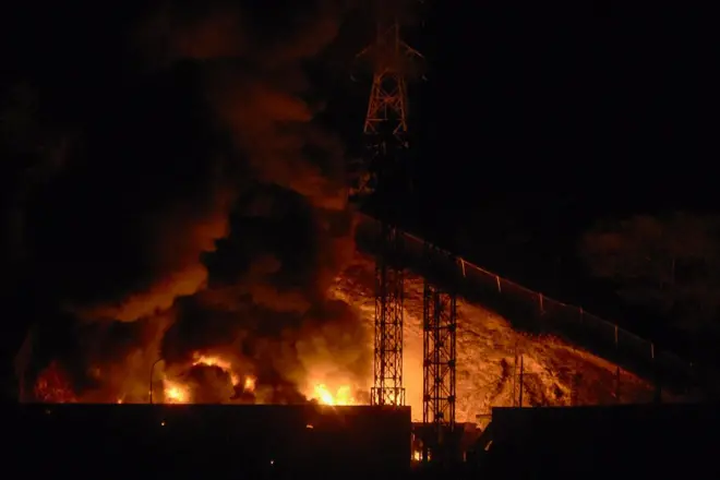 Incêndio em instalação militar na Venezuela