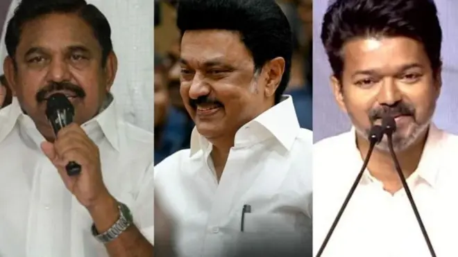தமிழ்நாடு சட்டமன்ற தேர்தல் முடிவுகள் 2026, எடப்பாடி பழனிசாமி, விஜய், மு.க.ஸ்டாலின் 
