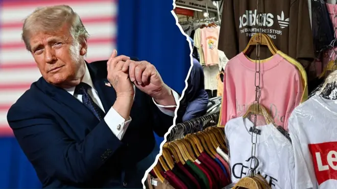 Donald Trump, chợ Ninh Hiệp