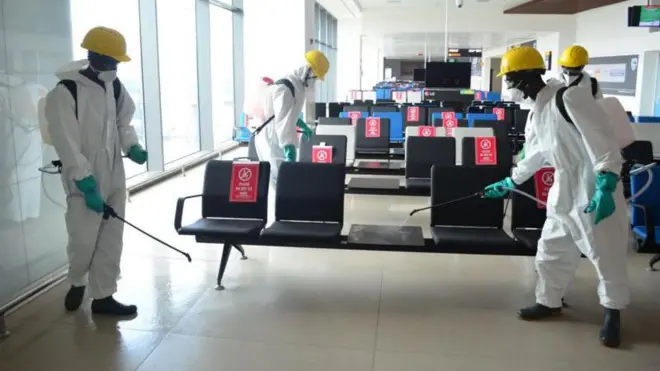 Awọn to n fin oogun apa kokoro si papakọ ofurufu ni Ghana