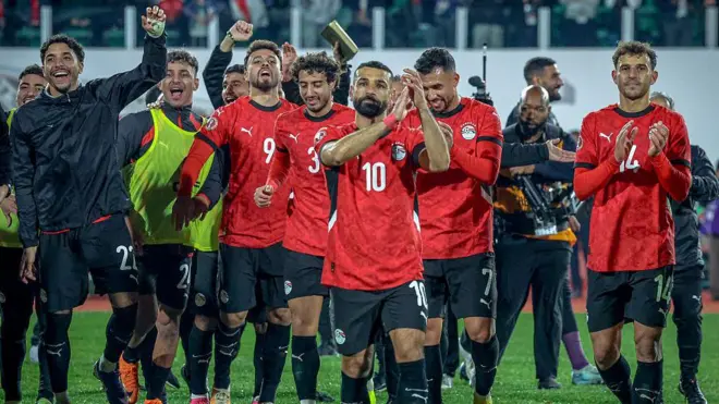 محمد صلاح يتقدم المنتخب المصري