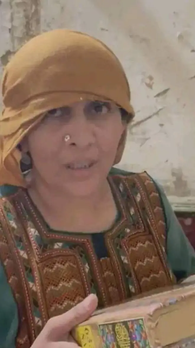 ہلاک ہونے والی خاتون کی ویڈیو 