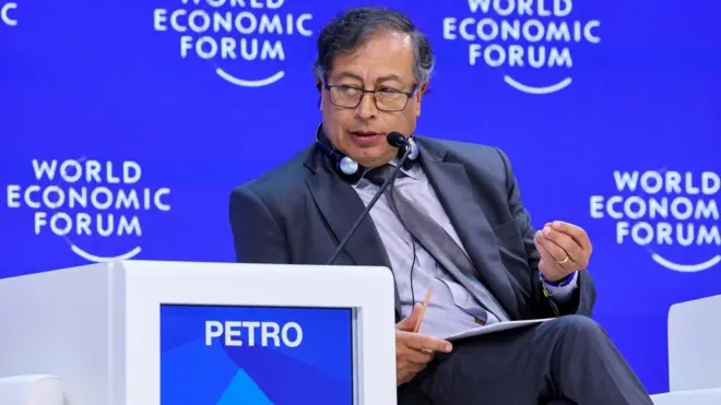 الرئيس الكولومبي أثارموضوع حرب غزة في مؤتمر المناخ