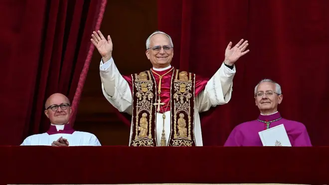 Robert Francis Prevost, agora conhecido como Leão 14, foi escolhido como o novo Papa nesta quinta-feira (8/5)
