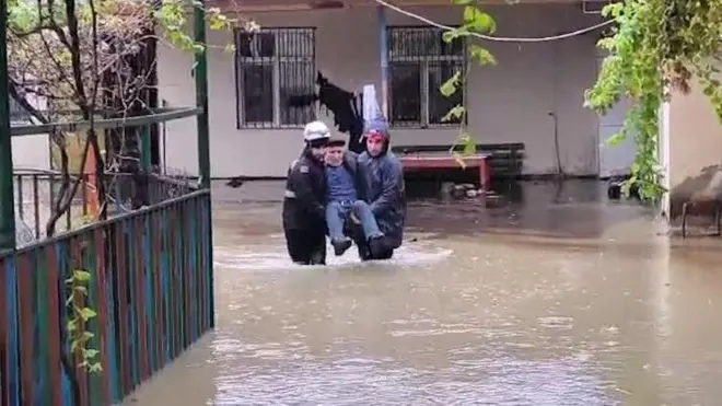 COP29, Bakı, təbii fəlakət, yağış, su, cəmiyyət, sosial problemlər, FHN, sel, daşqın
