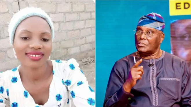 Deborah Samuel and Atiku 