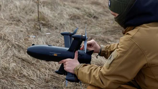 Український дрон P1-Sun застосовується для боротьби з безпілотниками-камікадзе