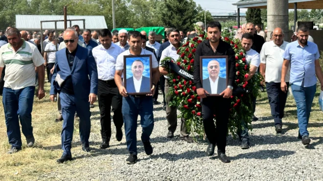 Зияддин и Гусейн Сафаровы были похоронены в Агджабединском районе на сельском кладбище