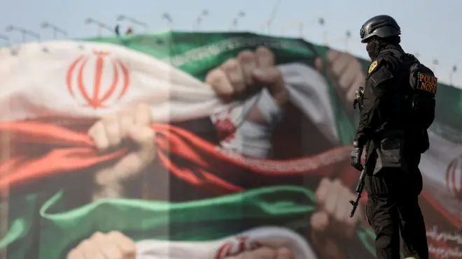 ирански полицајац, припадник иранских специјалних снага