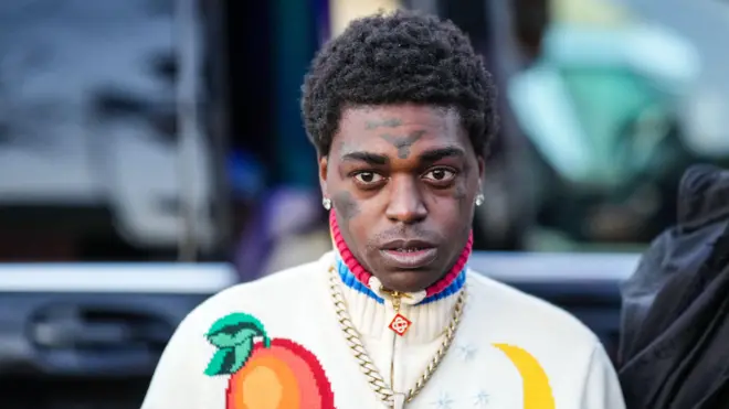 Foto of Kodak Black for Paris Fashion Week