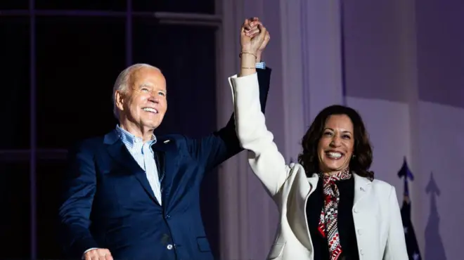 Joe Biden and Kamala Harris