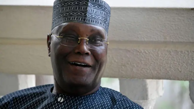 Atiku wọ nuna ati fila