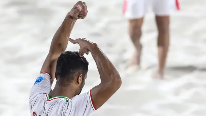 ا﻿قدام نمادین سعید پیرامون بعد از زدن گل، بازتاب بسیار گسترده‌ای پیدا کرد