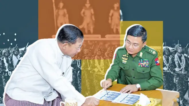 အသက် ၅၀ စွန်းစွန်းသာရှိသေးတဲ့ အသက်အငယ်ဆုံး ဗိုလ်ချုပ်ကြီးရဲ့ တက်လမ်းဟာ ဗိုလ်ချုပ်မှူးကြီးမင်းအောင်လှိုင် အပေါ်မှာပဲ မူတည်နေပါတယ်။