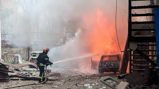 Удар по Кривому Рогу