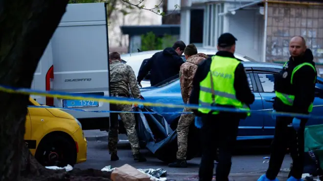 місце теракту в Києві