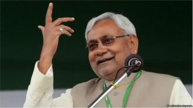 बिहार के मुख्यमंत्री नीतीश कुमार