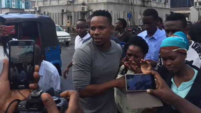 Wa Mitego baada ya kuachiliwa huru