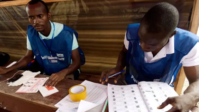 Di voting go continue until 6pm for evening.