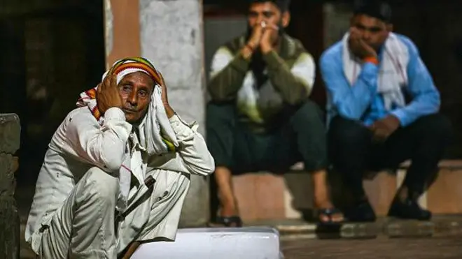 హాథ్‌రస్‌ తొక్కిసలాటలో తమవాళ్లను పోగొట్టుకున్న బాధితుడు