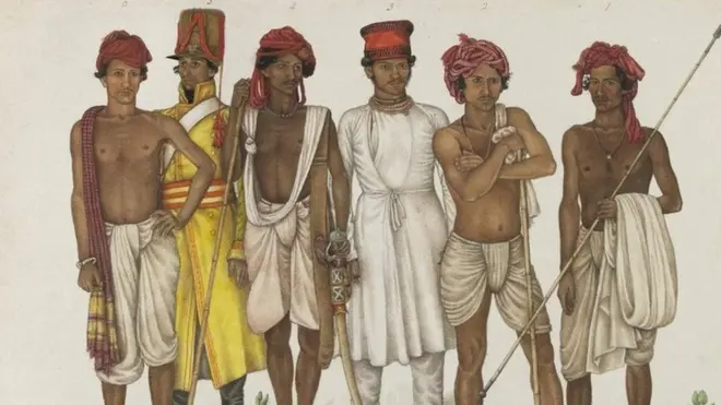 అక్బర్ 2, బహుదూర్ షా 2ల ఆస్థాన చిత్రకారుడు గులామ్ అలీ ఖాన్ వేసి చిత్రం