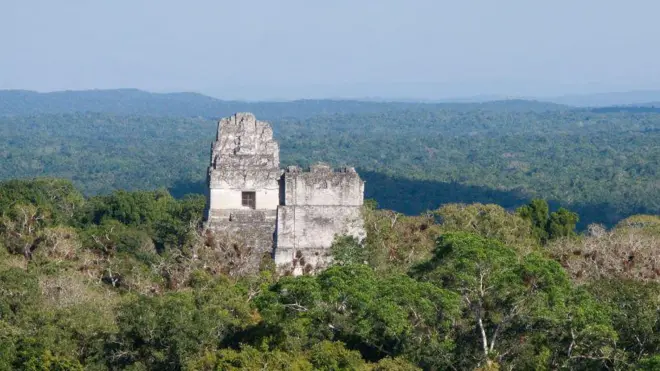 Templo 4, em Tikal