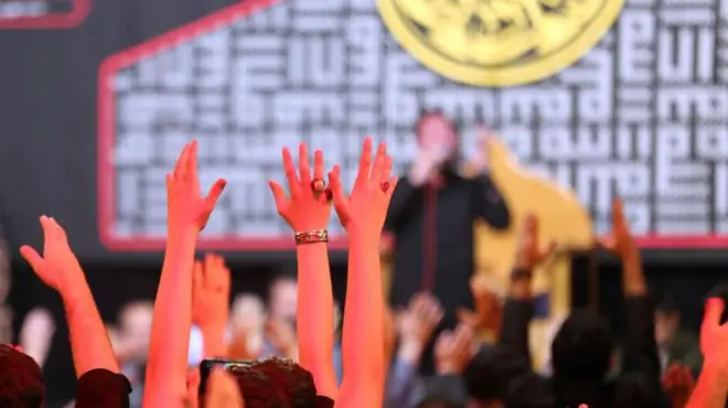 مراسم مداحی در اردبیل