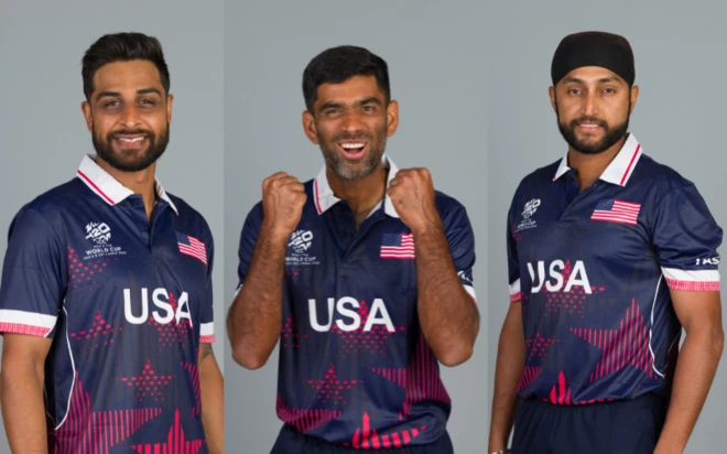 இந்தியா, அமெரிக்கா, டி20 உலக கோப்பை, இந்திய வம்சாவளி வீரர்கள்