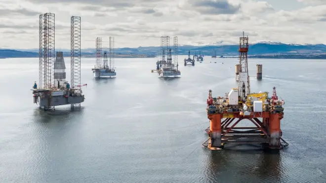 Plataforma petróleo