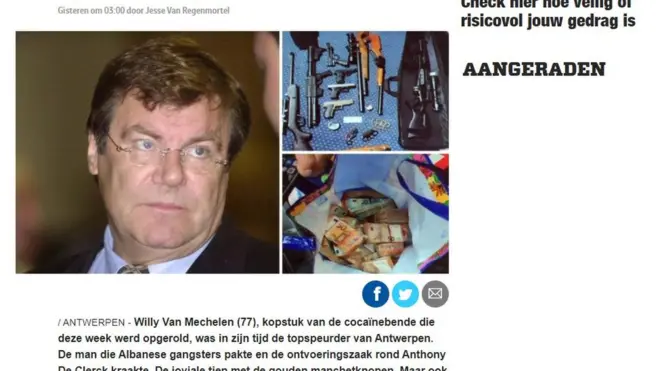 Düzenlenen operasyon Hollanda ve Belçika basınında geniş yer buldu