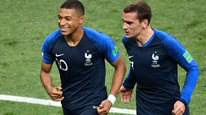 Mbappé y Griezmann, junto a Varane, son los candidatos de Francia a los premios de The Best.