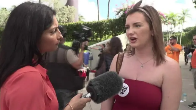 ناخبة أمريكية