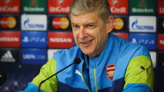 Arsenal Manager Arsene Wenger