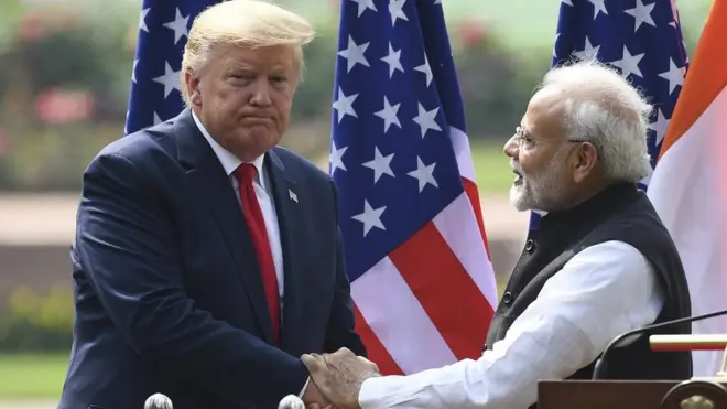 ट्रंप मोदी