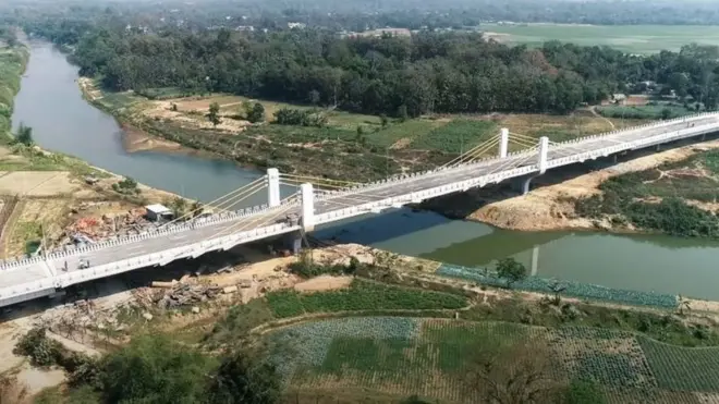 ભારત-બાંગ્લાદેશ વચ્ચે બનેલી મૈત્રી પુલ