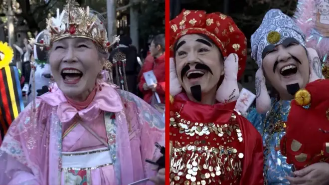 ญี่ปุ่น เทศกาล หัวเราะ