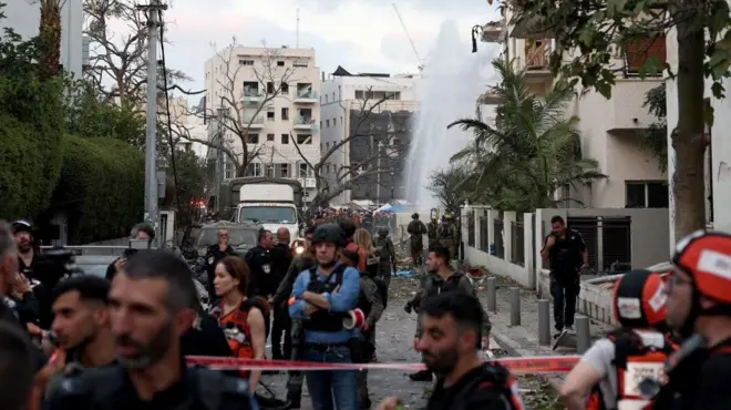 izrael, iran gađao tel aviv