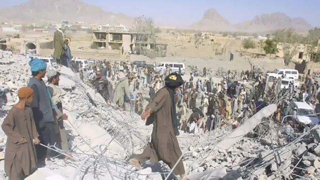 US Attacks Afghanistan