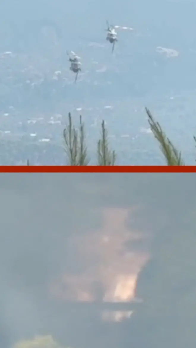 sudar helikoptera u Grčkoj 
