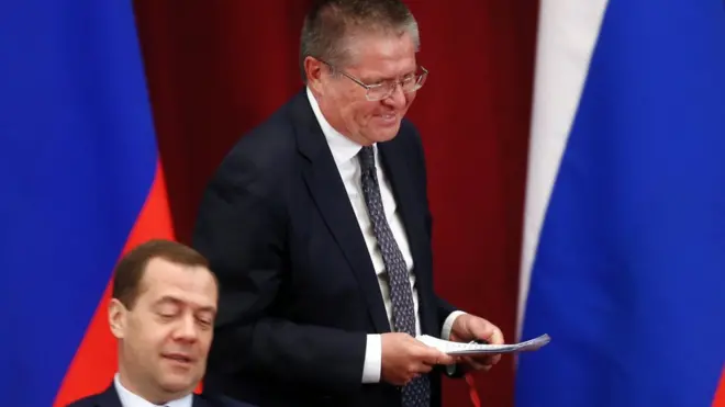 Глава российского Минэкономразвития был задержан в ночь на понедельник, о деталях задержания сообщается мало