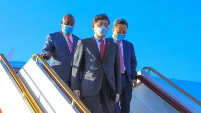 चीन के नए विदेश मंत्री क़िन गांग