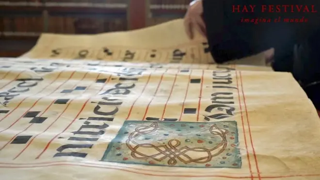 Página de un cantoral